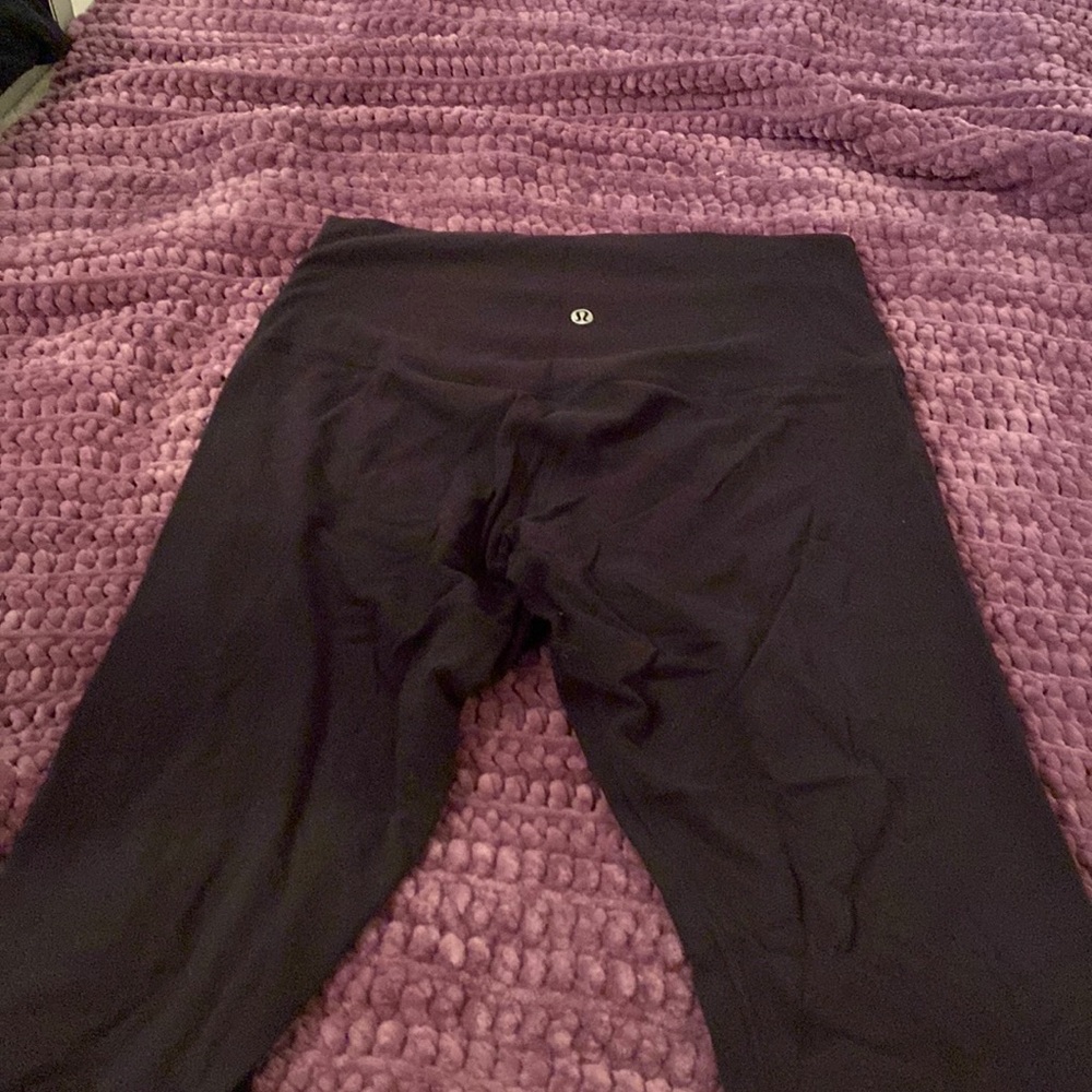 Lululemon align black 23 inch size 10